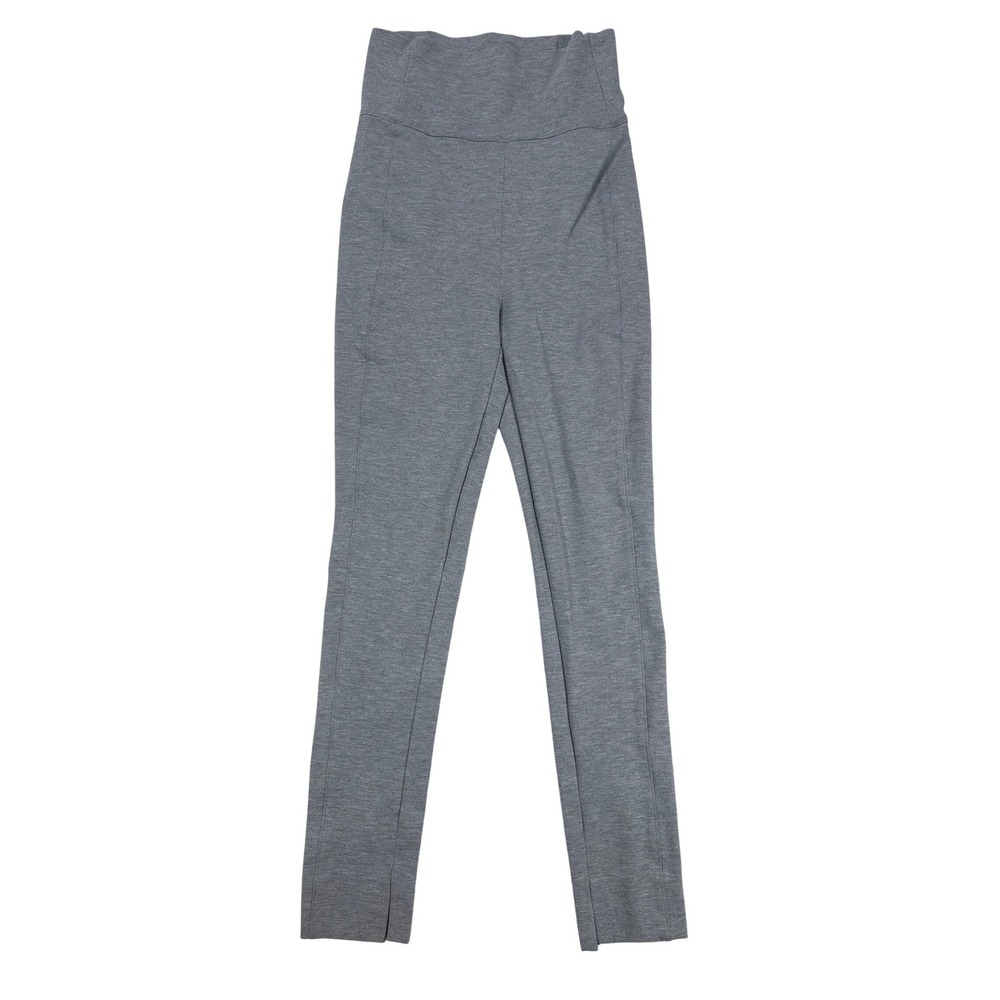 MM LaFleur The Stella Leggings Washable Ponte Gray‎ Melange Slim Leg Knit Size 6